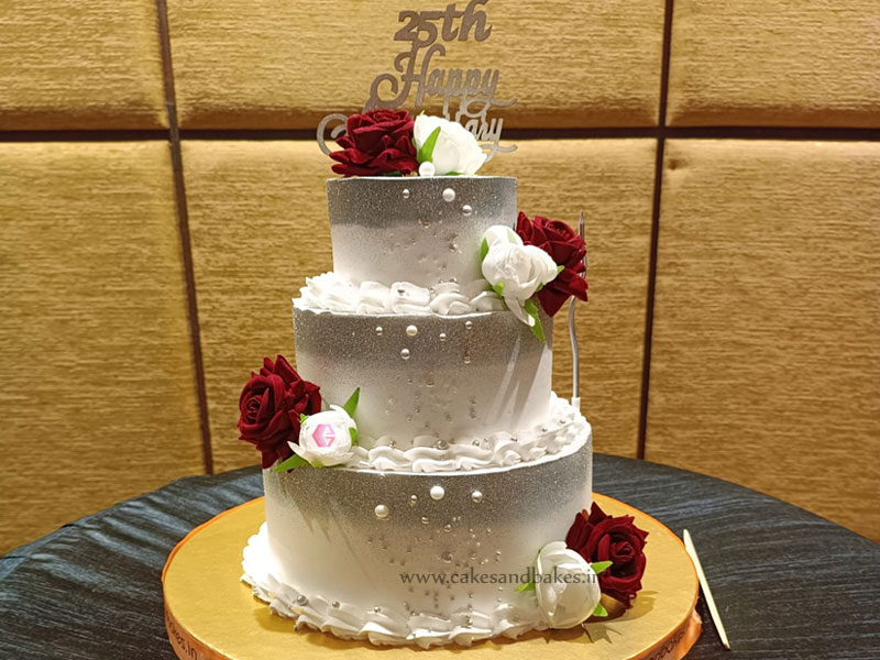 Anniversary Calendar Theme Cake | Western Cakes & Baker | Customized Cake  Shop in Nalasopara | Virar