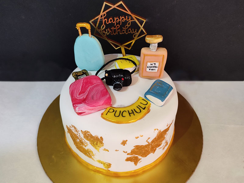 Top 78+ birthday cake travel theme best - in.daotaonec