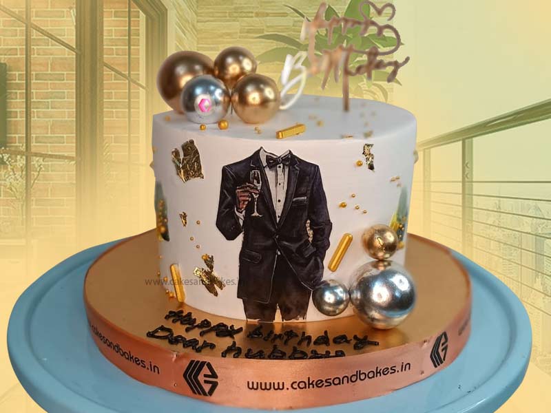 Cakes for Men Birthday with Customized Design | Free Delivery-sonthuy.vn