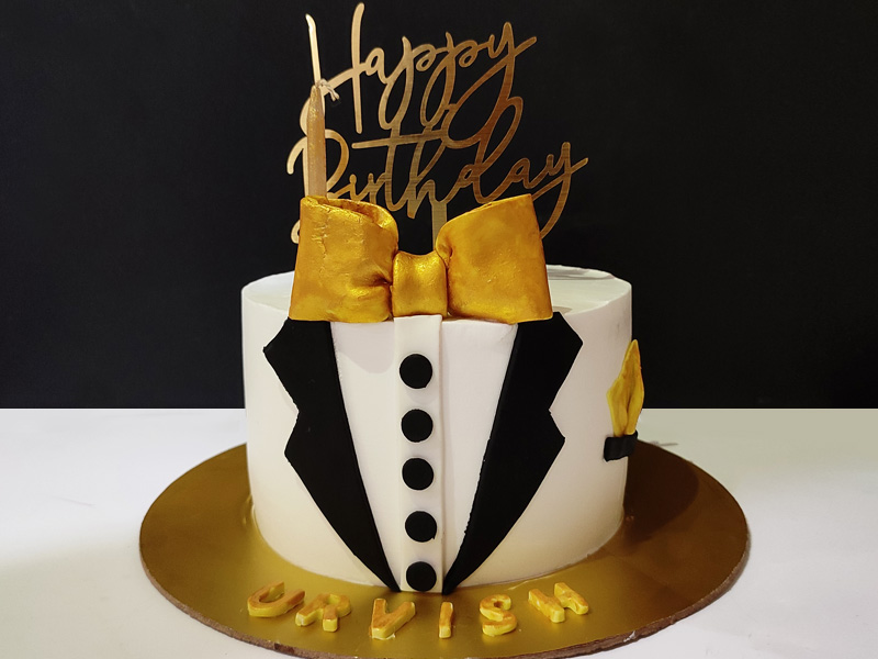 Cake Designs for Husband - Finance and Work Theme Cake - Designer Cake in  Gurgaon – Creme Castle
