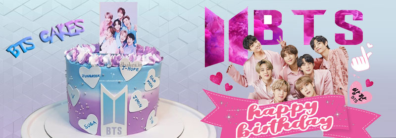 BTS Theme Cake | Bts cake, Cake design, Themed cakes
