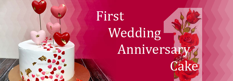 50th Wedding Anniversary Cake | Buy Customized Designs Online