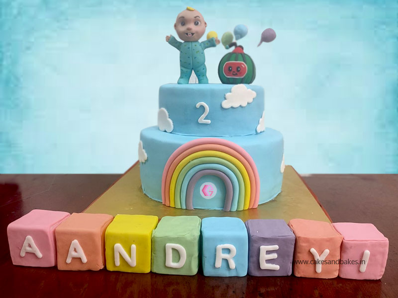 Charlie and the numbers of baby tv - Decorated Cake by - CakesDecor