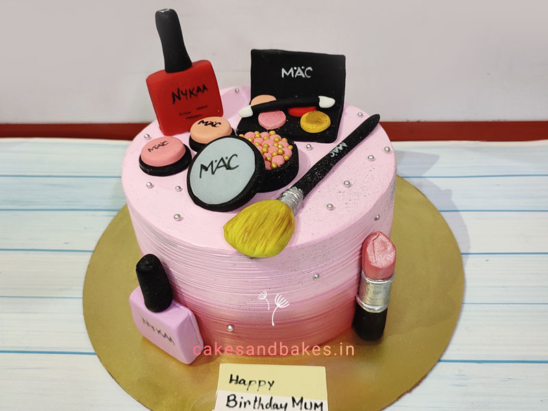 Makeup Cake in Delhi Online  Beautiful Makeup Kit Cakes 