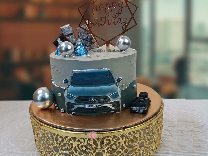 Car theme cake for husband - Decorated Cake by Sweet - CakesDecor-sgquangbinhtourist.com.vn